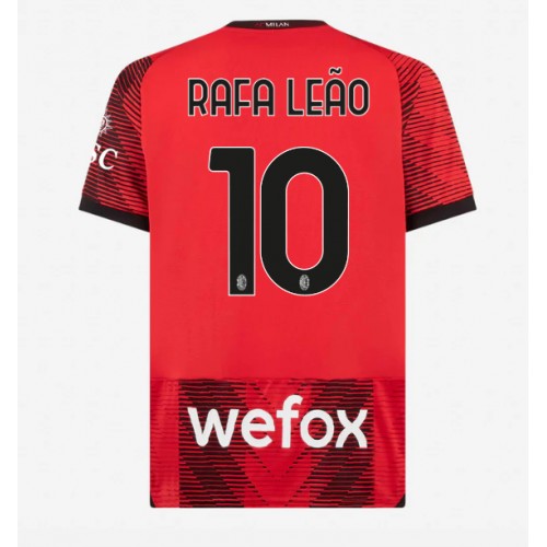 Maillot de foot AC Milan Rafael Leao #10 Domicile 2023-24 Manches Courte
